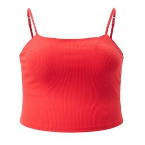 Girlfriend Collective Red Tank Top